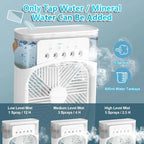Climatiseur et ventilateur portable LED