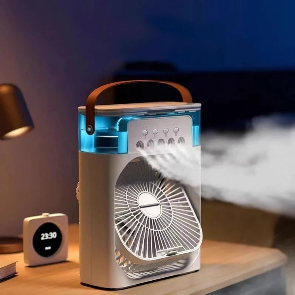 Climatiseur et ventilateur portable LED