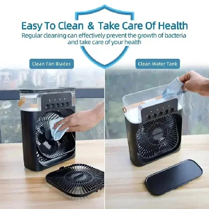 Climatiseur et ventilateur portable LED