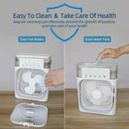Climatiseur et ventilateur portable LED