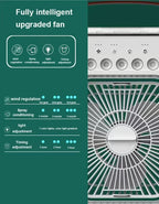 Climatiseur et ventilateur portable LED