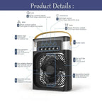 Climatiseur et ventilateur portable LED