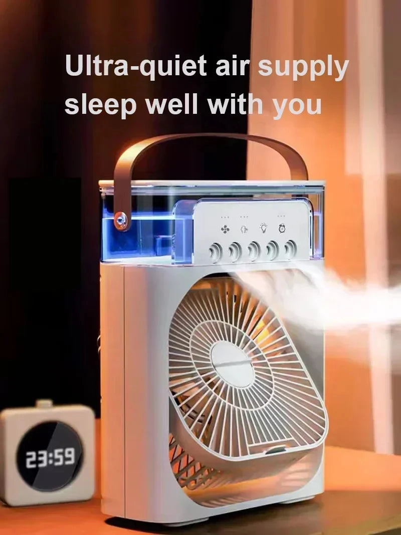 Climatiseur et ventilateur portable LED