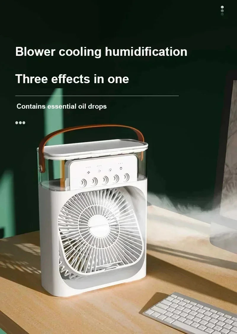 Climatiseur et ventilateur portable LED